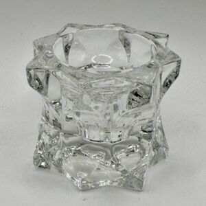 Mikasa Small Crystal Clear Candle Holder